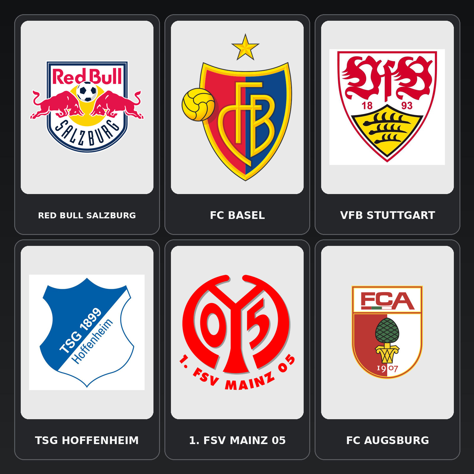 Selected clubs from the U12 indoor tournaments in December 2025